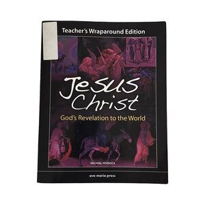 NEW Jesus Christ God’s Revelation to the World Teacher's Wraparound Edition Book